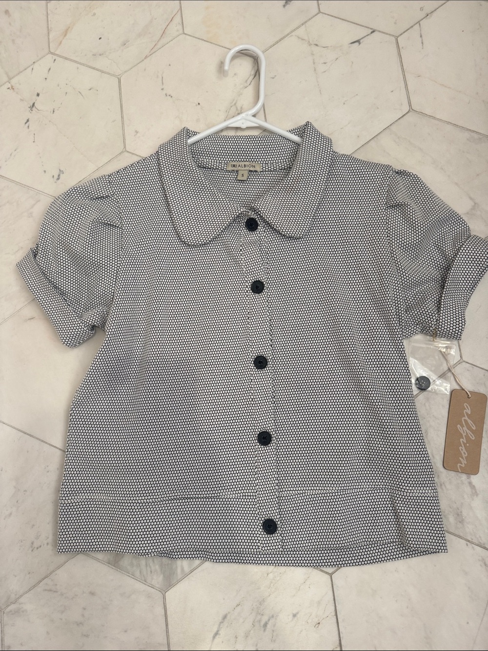 Albion Wendy top in Honeycomb